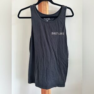 Salt Life Men's Black Tank Top
